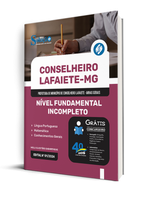 Apostila Prefeitura de Conselheiro Lafaiete - MG  - Nível Fundamental Incompleto - Comum aos Cargos - Imagem 2