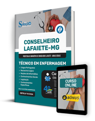 Apostila Prefeitura de Conselheiro Lafaiete - MG  - Técnico em Enfermagem - Imagem 1
