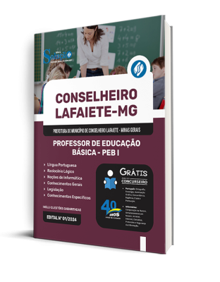 Apostila Prefeitura de Conselheiro Lafaiete - MG  - Professor de Educação Básica - PEB I - Imagem 2