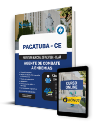 Capa Apostila Prefeitura de Pacatuba - CE  - Agente de Combate a Endemias