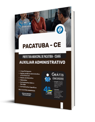Apostila Prefeitura de Pacatuba - CE  - Auxiliar Administrativo - Imagem 2