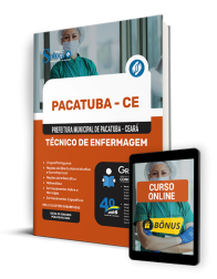 Capa Apostila Prefeitura de Pacatuba - CE  - Técnico de Enfermagem