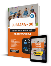 Capa Apostila Prefeitura de Jussara - GO  - Professor P-I