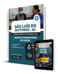 Capa Apostila Prefeitura de São Luís do Quitunde - AL  - Agente Comunitário de Saúde