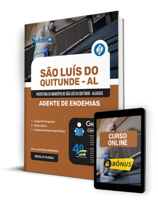 Apostila Prefeitura de São Luís do Quitunde - AL  - Agente de Endemias - Imagem 1
