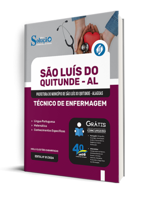 Apostila Prefeitura de São Luís do Quitunde - AL  - Técnico de Enfermagem - Imagem 2