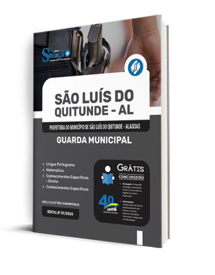 Apostila Prefeitura de São Luís do Quitunde - AL  - Guarda Municipal - Imagem 2