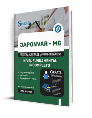 Apostila Prefeitura de Japonvar - MG  - Nível Fundamental Incompleto - Imagem 2