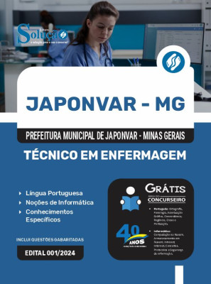 Apostila Prefeitura de Japonvar - MG  - Técnico em Enfermagem - Imagem 3