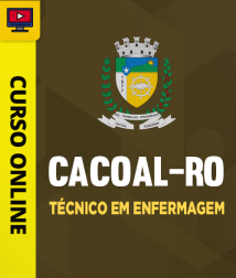 Capa Curso Prefeitura de Cacoal-RO - Técnico em Enfermagem