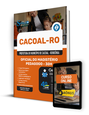 Apostila Prefeitura de Cacoal - RO  - Oficial do Magistério - Pedagogo - 30h - Imagem 1