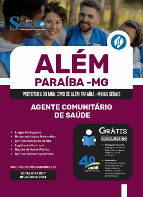 Apostila Prefeitura de Além Paraíba - MG  - Agente Comunitário de Saúde - Imagem 3