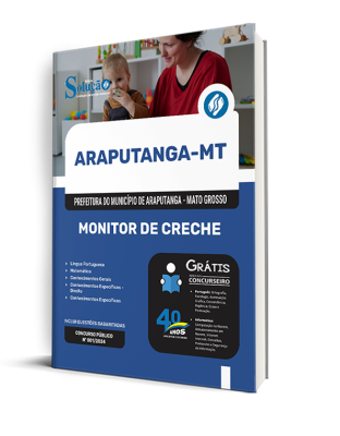 Apostila Prefeitura de Araputanga - MT  - Monitor de Creche - Imagem 2