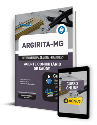 Capa Apostila Prefeitura de Argirita - MG  - Agente Comunitário de Saúde