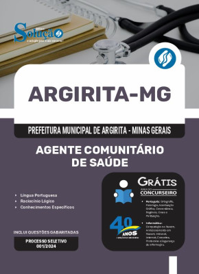 Apostila Prefeitura de Argirita - MG  - Agente Comunitário de Saúde - Imagem 3