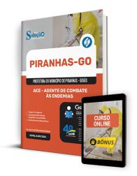 Capa Apostila Prefeitura de Piranhas - GO  - ACE - Agente de Combate às Endemias