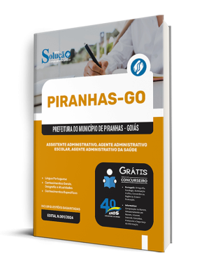 Apostila Prefeitura de Piranhas - GO  - Assistente Administrativo, Agente Administrativo Escolar e Agente Administrativo da Saúde - Imagem 2