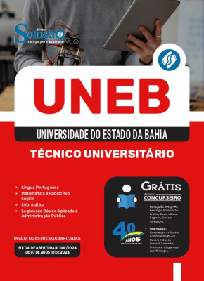 Apostila UNEB  - Técnico Universitário - Imagem 3