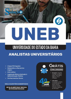 Apostila UNEB  - Analistas Universitários - Imagem 3