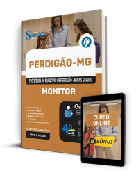 Capa Apostila Prefeitura de Perdigão - MG  - Monitor
