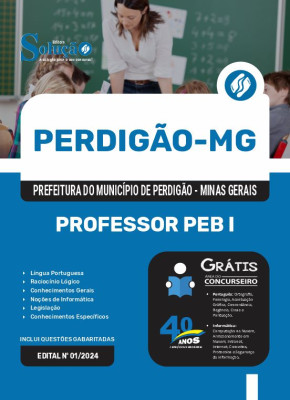 Apostila Prefeitura de Perdigão - MG  - Professor PEB I - Imagem 3