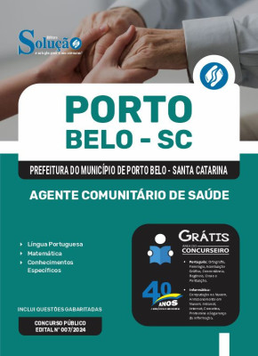 Apostila Prefeitura de Porto Belo - SC em PDF  - Agente Comunitário de Saúde - Imagem 1