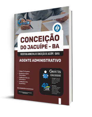 Apostila Prefeitura de Conceição do Jacuípe - BA  - Agente Administrativo - Imagem 2