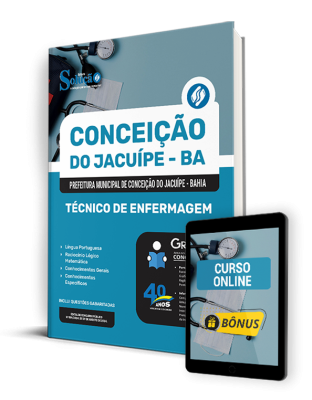 Apostila Prefeitura de Conceição do Jacuípe - BA 2024 - Técnico de Enfermagem.Prepare-se para o C... Apostila Prefeitura de Conceição do Jacuípe - BA 2024 - Técnico de Enfermagem