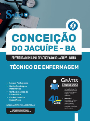 Apostila Prefeitura de Conceição do Jacuípe - BA  - Técnico de Enfermagem - Imagem 3