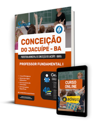 Capa Apostila Prefeitura de Conceição do Jacuípe - BA  - Professor Fundamental I