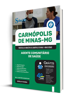 Apostila Prefeitura de Carmópolis de Minas - MG  - Agente Comunitário de Saúde - Imagem 2