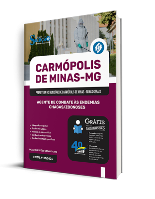 Apostila Prefeitura de Carmópolis de Minas - MG  - Agente de Combate às Endemias/Chagas/Zoonoses - Imagem 2