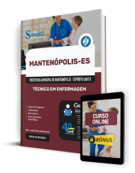Capa Apostila Prefeitura de Mantenópolis - ES  - Técnico em Enfermagem