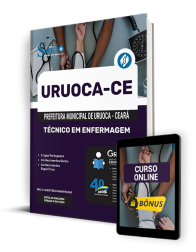 Capa Apostila Prefeitura de Uruoca - CE  - Técnico em Enfermagem