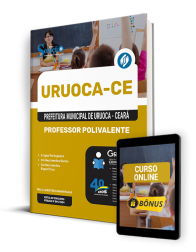 Capa Apostila Prefeitura de Uruoca - CE  - Professor Polivalente