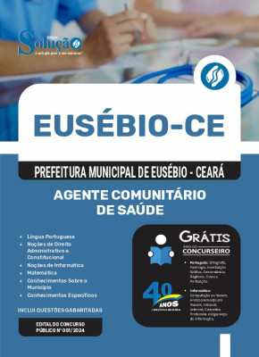 Apostila Prefeitura de Eusébio - CE  - Agente Comunitário de Saúde - Imagem 3