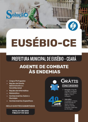 Apostila Prefeitura de Eusébio - CE em PDF  - Agente de Combate às Endemias - Imagem 1
