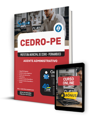 Apostila Prefeitura de Cedro - PE  - Agente Administrativo - Imagem 1