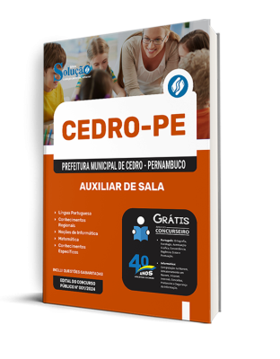 Apostila Prefeitura de Cedro - PE  - Auxiliar de Sala - Imagem 2