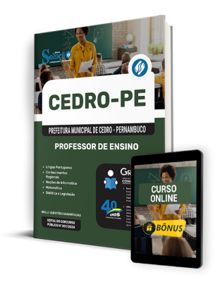 Apostila Prefeitura de Cedro - PE  - Professor de Ensino - Comum a Todas as Especialidades - Imagem 1