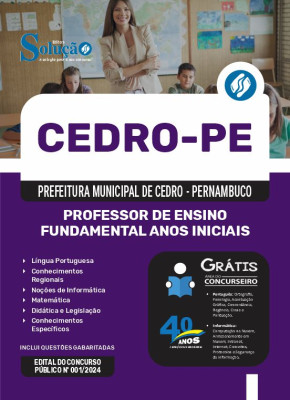 Apostila Prefeitura de Cedro - PE  - Professor de Ensino - Fundamental Anos Iniciais - Imagem 3