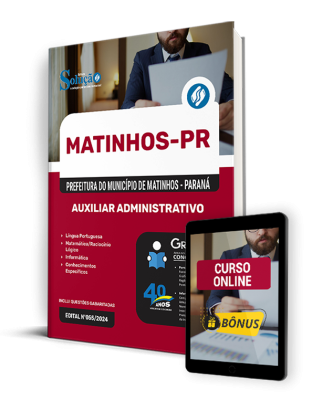 Apostila Prefeitura de Matinhos - PR  - Auxiliar Administrativo - Imagem 1