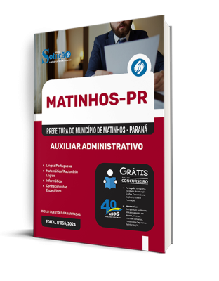 Apostila Prefeitura de Matinhos - PR  - Auxiliar Administrativo - Imagem 2