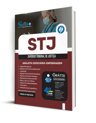 Apostila STJ  - Analista Judiciário - Área: Apoio Especializado - Especialidade: Enfermagem (Cargo 8) - Imagem 2