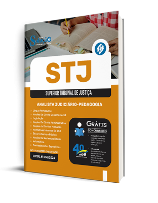 Apostila STJ  - Analista Judiciário - Área: Apoio Especializado - Especialidade: Pedagogia (Cargo 16) - Imagem 2