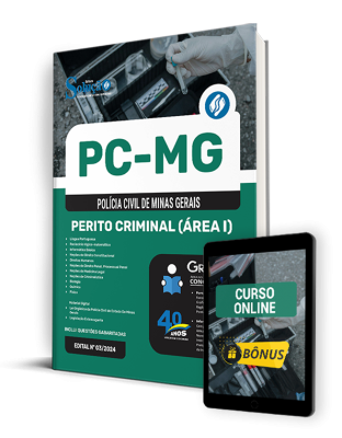 Apostila PC-MG 2024 - Perito Criminal (Área I).Prepare-se para o Concurso da PC-MG (Polícia Civi... Apostila PC-MG 2024 - Perito Criminal (Área I)