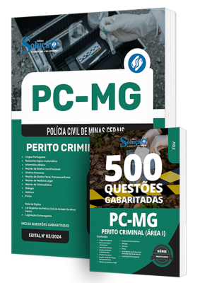 Combo PC-MG - Perito Criminal (Área I) - Imagem 1
