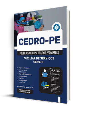 Apostila Prefeitura de Cedro - PE  - Auxiliar de Serviços Gerais - Imagem 2