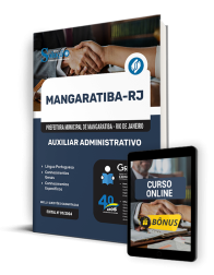 Capa Apostila Prefeitura de Mangaratiba - RJ  - Auxiliar Administrativo