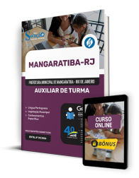 Capa Apostila Prefeitura de Mangaratiba - RJ  - Auxiliar de Turma